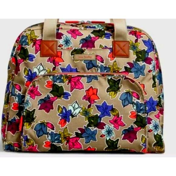 VERA BRADLEY Retired Falling Leaves Lighten Up Carry-On Bag w/ Computer Sleeve - Picture 2 of 7